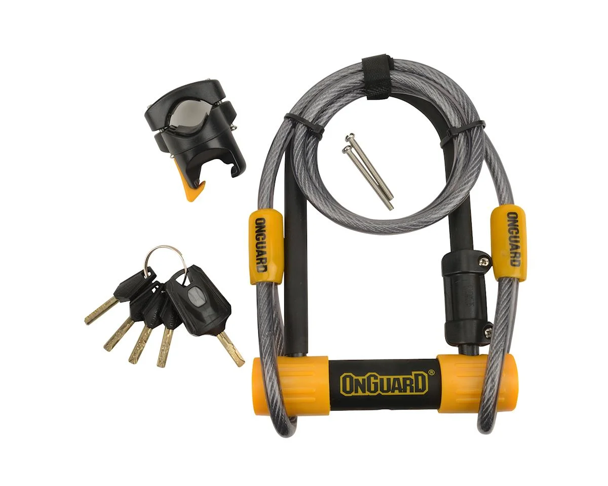 Onguard Bulldog DT U-Lock & Cable Combo